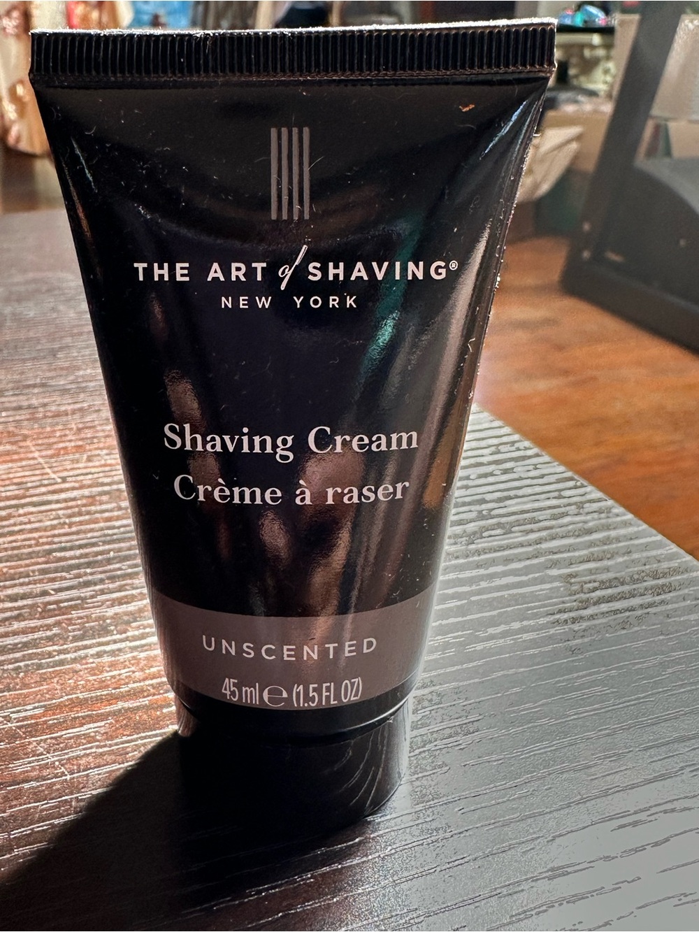 1x The Art of Shaving Creme a raser Shaving Cream 45ml/e Travel Size